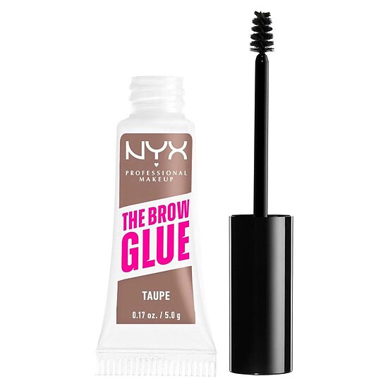 NYX Professional Makeup The Brow Glue оттеночный гель для бровей 02 Taupe 5 г