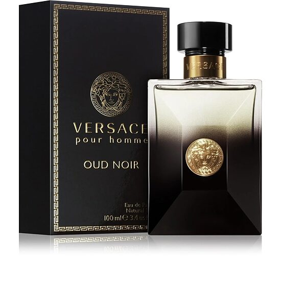 Versace Pour Homme Oud Noir Eau de Parfum hajuvesi miehille 100 ml