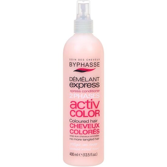 Byphasse Xpress Conditioner Activ Color Neizskalojams Kondicionieris Krāsotiem Matiem 400ml