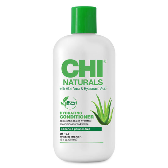 CHI Naturals su Aloe Vera Drėkinamasis kondicionierius, 355 ml 