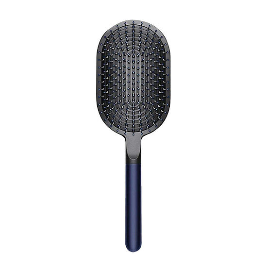 Dyson Paddle Brush — litteä hiusharja (musta / preussinsininen)