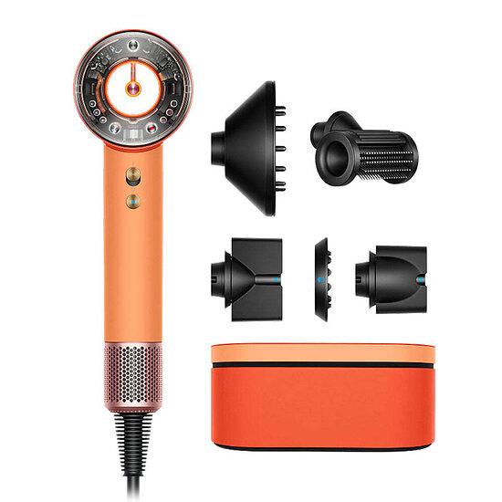Dyson Supersonic Nural HD16 Straight+Wavy — hiustenkuivaaja (keraaminen aprikoosi / topaasi)