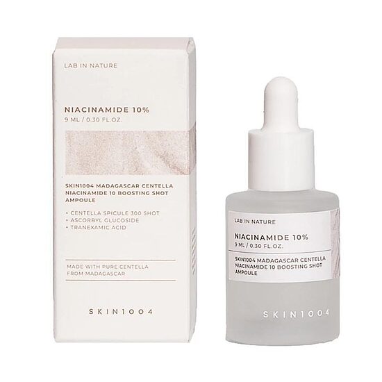 SKIN1004 Madagascar Centella Niacinamide 10 Boosting Shot сыворотка для лица 9 ml