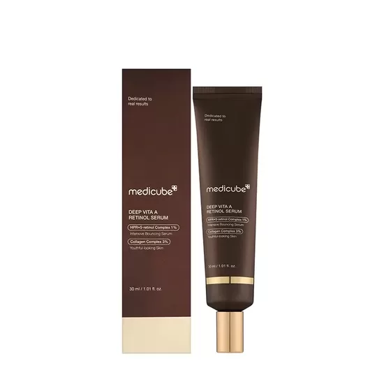 Tõhus vananemisvastane seerum Medicube Deep Reviving Bakuchiol Retinol Facial 30 ml
