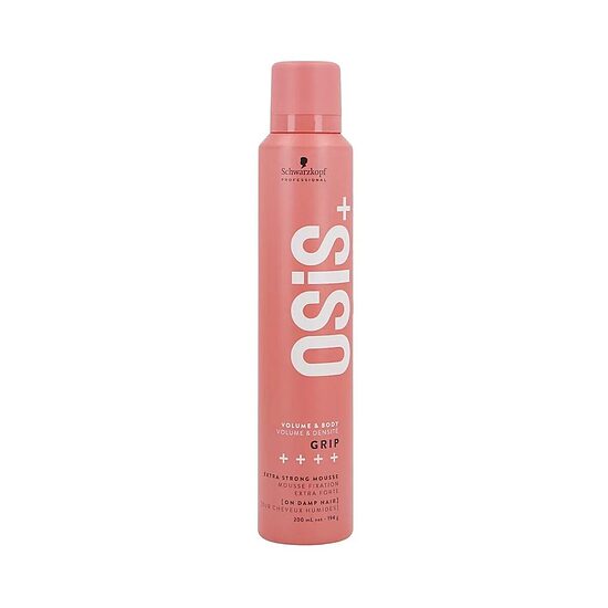 Ypač stiprios fiksacijos plaukų putos OSiS+ Grip Extra Strong Foam, 200 ml