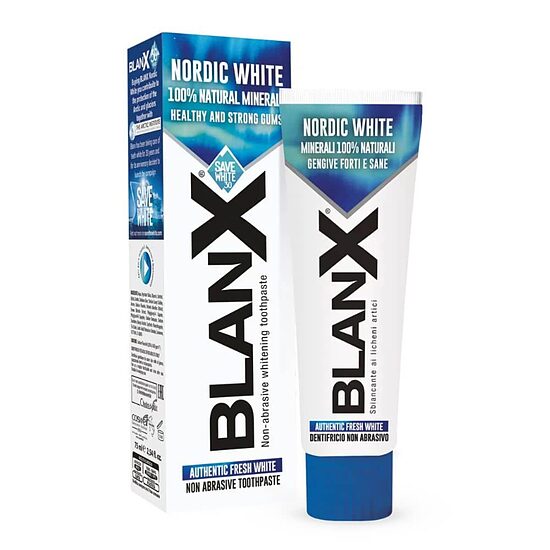 Zobu pasta ikdienas mutes dobuma kopšanai BlanX Nordic White Whitening  75 ml
