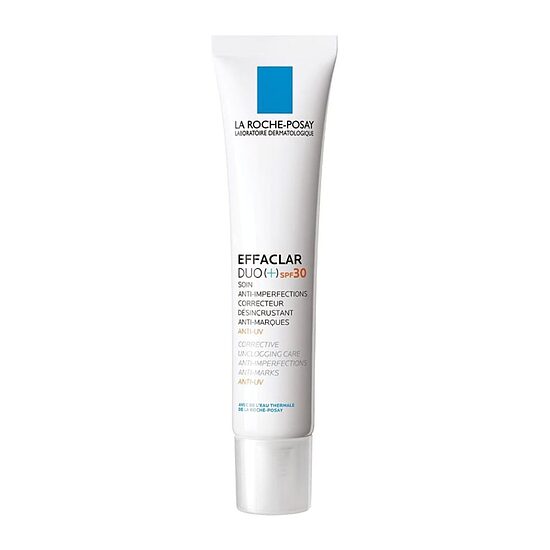 La Roche-Posay Effaclar Duo (+) SPF30 koreguojamasis veido kremas nuo netobulumų, 40 ml