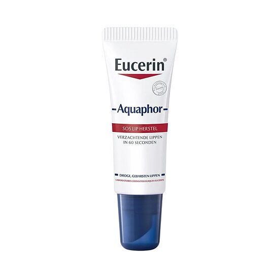 Eucerin Aquaphor SOS Lip Repair atjaunojošs lūpu balzams 10 ml