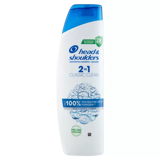 Head & Shoulders Antidandruff Shampoo + Conditioner 2in1 Classic Clean 250 ml