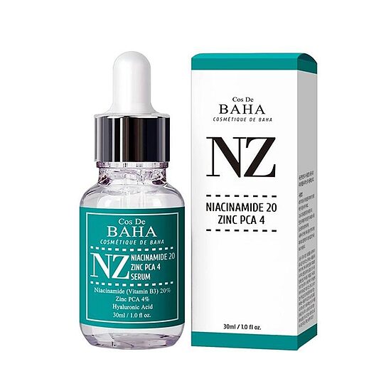 COS DE BAHA NZ Niacinamide 20% + Zinc PCA 4% sejas serums 30 ml