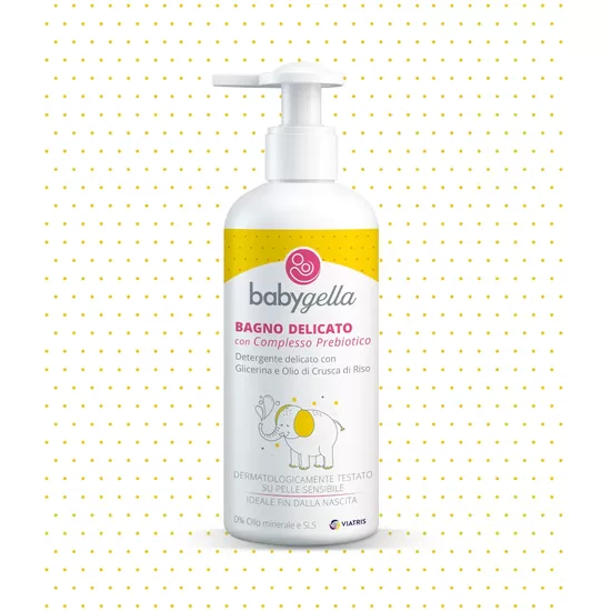 Babygella prebiotiskās vannas putas zīdaiņiem, 500 ml