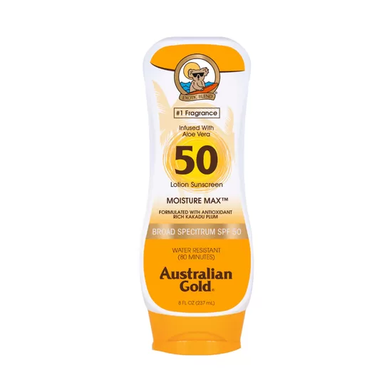 Augstas aizsardzības saules aizsarglosjons Australian Gold SPF 50 Lotion 237 ml