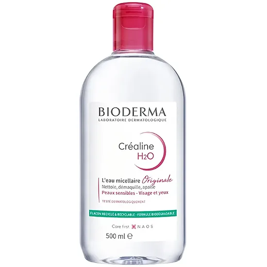 Bioderma Sensibio H2O Micellar Water Micelārais Ūdens Jutīgai Ādai 500ml