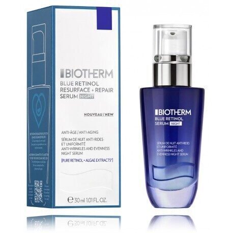Biotherm Blue Therapy Blue Retinol Ночной омолаживающий сыворотка – 30 мл
