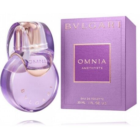 Elegants un svaigs aromāts Bulgari Omnia Amethyste Eau de Toilette 30ml for Women