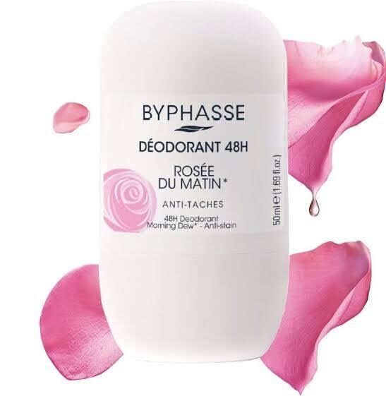 Dezodorants ar pretsviedru iedarbību Byphasse 48h Deodorant Morning Dew 50 ml