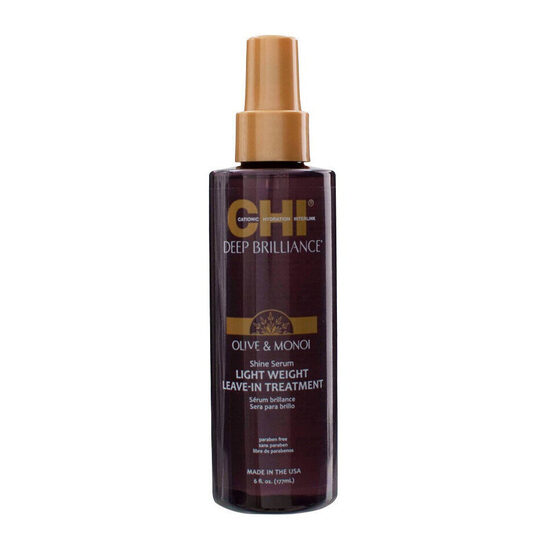 Chi Deep Brilliance Shine Viegls serums matu spīdumam Leave-In Treatment 177ml