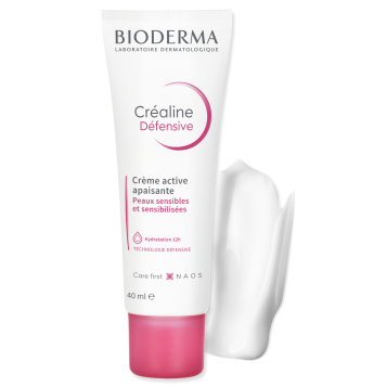 Nomierinošs sejas krēms jutīgai un sensibilizētai ādai Bioderma Créaline Défensive Soothing Active 40 ml