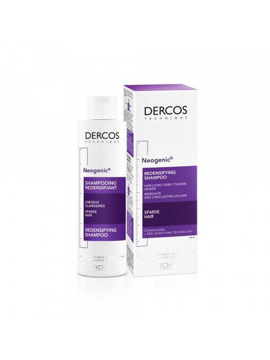 Vichy Dercos Neogenic šampoon juuste tiheduse taastamiseks, 200 ml