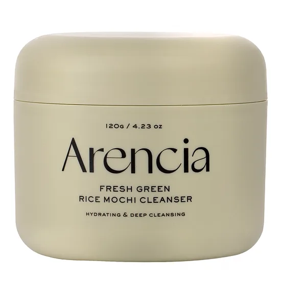 Arencia Fresh Green Rice Mochi Cleanser dziļi attīroša sejas pasta ar zaļajiem rīsiem 120 g