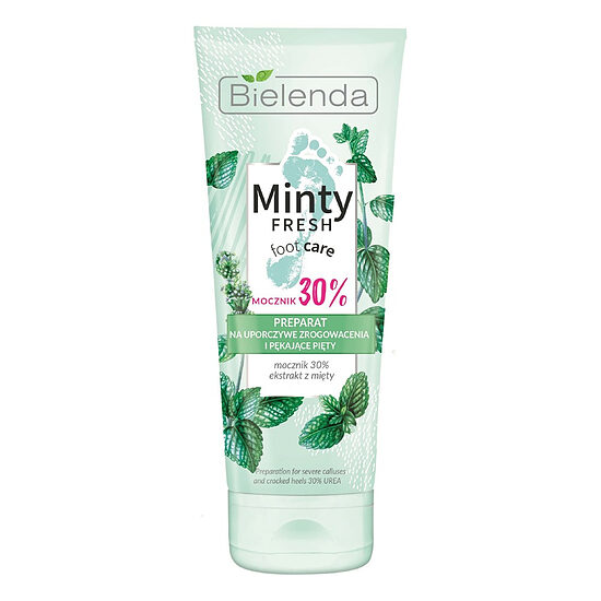 Bielenda Minty Fresh Foot Care uudistava jalkavoide 30 % urealla 75 ml.