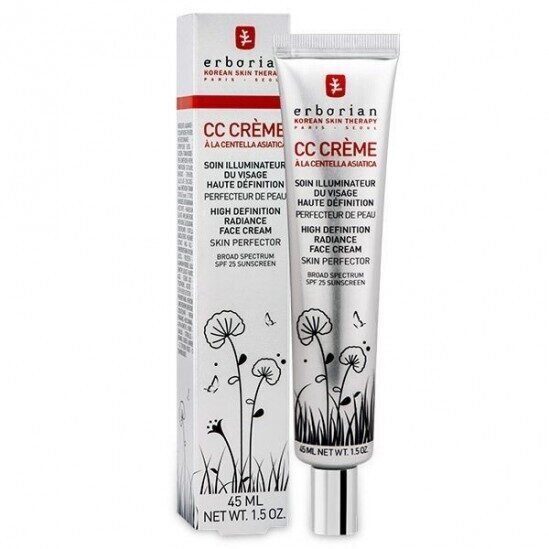 Kerge tekstuuriga tooniv kreem – Erborian CC SPF 25, 45 ml