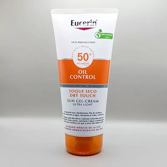 Uuenduslik päikesekaitsekreem Eucerin Sun Gel-Cream Dry Touch SPF 50+