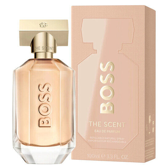 Sensuaalne merevaigune lillearoom BOSS The Scent Eau De Parfum for Her 100 ml.