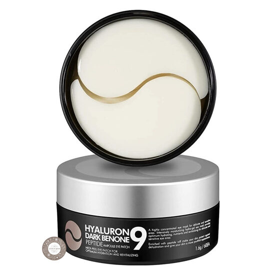 Koncentrētas acu zonas plāksteri Hyaluron Cica Peptide 9 Ampoule Eye Patch