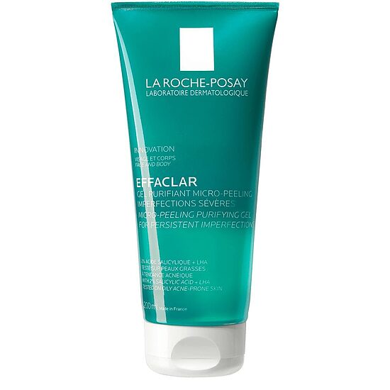 La Roche-Posay Effaclar Micro-Peeling Purifying Gel mikroeksfoliējošs attīrošs gels taukainai un problemātiskai ādai, 200 ml