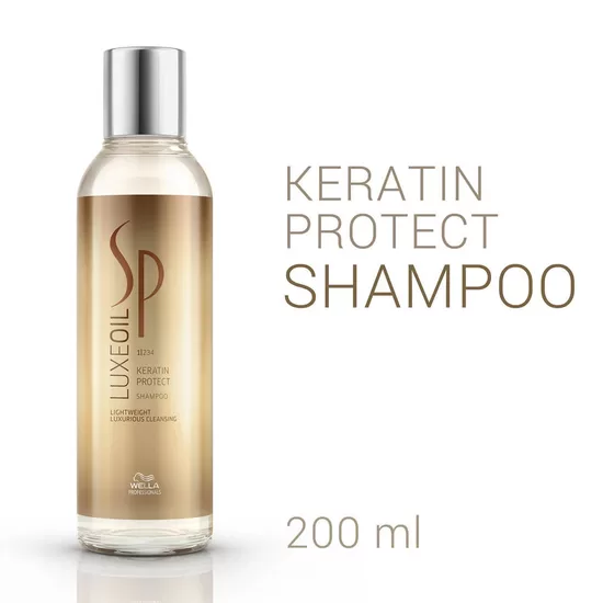  Luksusa šampūns Wella Professionals SP Luxe Oil Keratin Protect Shampoo 200 ml