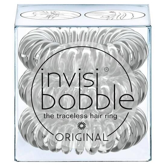 invisibobble ORIGINAL Crystal Clear – matu gumijas (3 gab.)