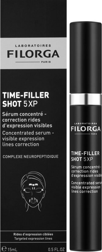 FILORGA TIME-FILLER SHOT 5XP концентрированная сыворотка против мимических морщин, 15 мл
