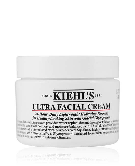 Skvalānu, ledus glikoproteīnu un salda mandeles eļļu Kiehl’s Ultra Facial Cream 50 ml