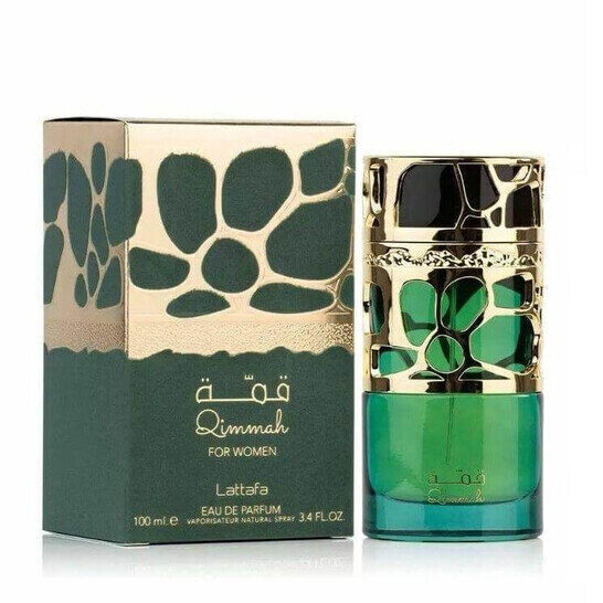 Elegants un juteklisks sieviešu aromāts Lattafa Perfumes Qimmah Women Eau De Parfum 100 ml