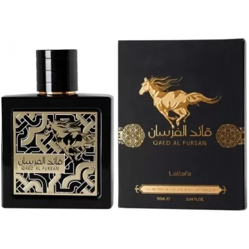 Elegants un vīrišķīgs aromāts Lattafa Qaed Al Fursan Eau De Parfum 90 ml