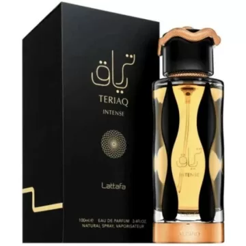 Intensīvs un izsmalcināts aromāts Lattafa Teriaq Intense Eau De Parfum 100ml Unisex Fragrance