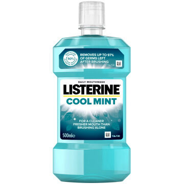 Listerine Cool Mint mutes skalojamais līdzeklis 500 ml