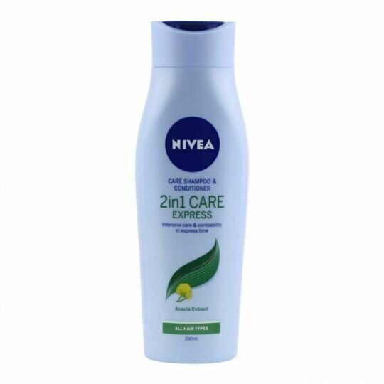 Nivea 2-in-1 Care Express Šampūns + Kondicionieris 250ml