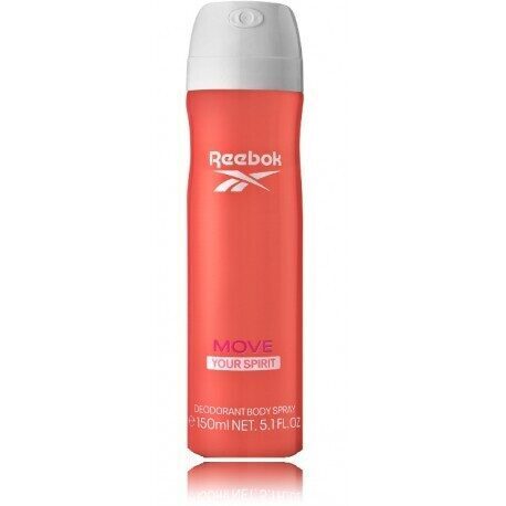 Reebok Move Your Spirit kehadeodorant sprei, 150 ml