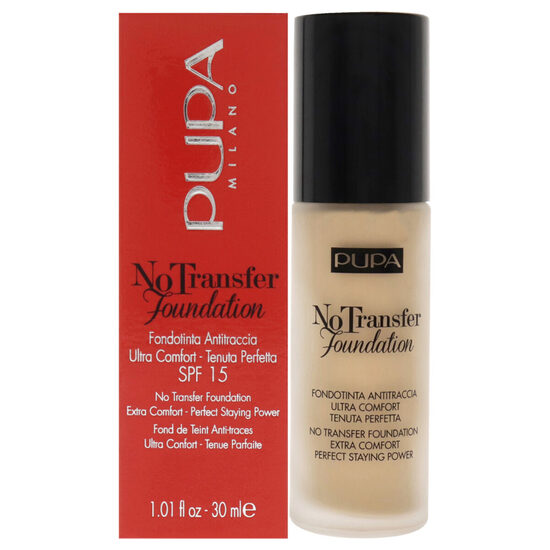 Pupa Milano No Transfer jumestuskreem SPF 15 – toon 300 Natural Skin, 30 ml