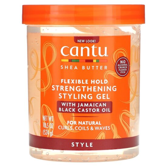 Tugevdav soengugeel Jamaica musta kastoorõliga Cantu 524 g