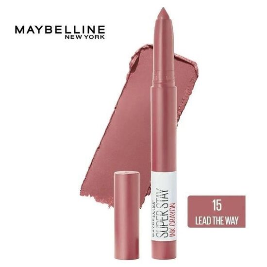 Maybelline New York Super Stay Ink Crayon 15 Lead The Way matt huulepulk 1,5 g