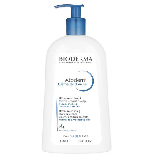 Специально разработанный крем-гель для душа Bioderma Atoderm 1000 мл