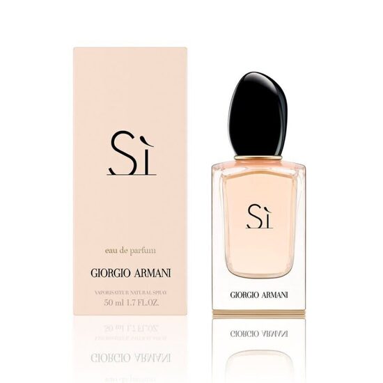 Elegants un izsmalcināts Giorgio Armani Si Eau De Parfum 50ml