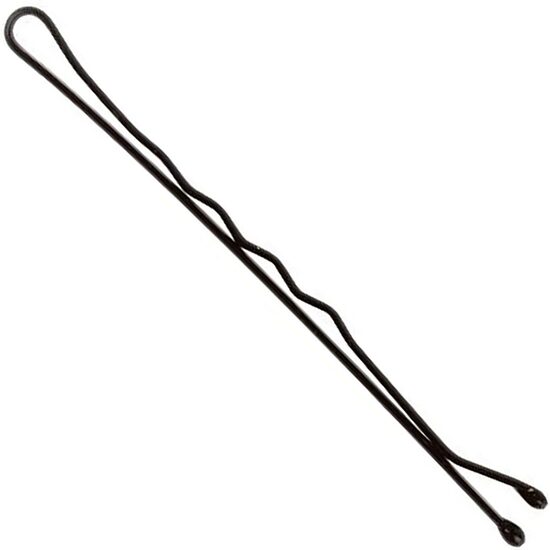 Juukseklambrid 50 mm, mustad – 24 tk pakis