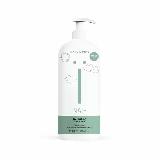 Naïf maitinamasis šampūnas kūdikiams ir vaikams su kokosų 500 ml