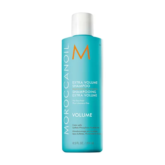 Vieglas konsistences šampūns Moroccanoil Extra Volume 250 ml