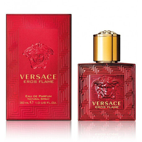Intensiivne, kirglik ja energiline lõhn meestele Versace Eros Flame Eau de Parfum, 30 ml