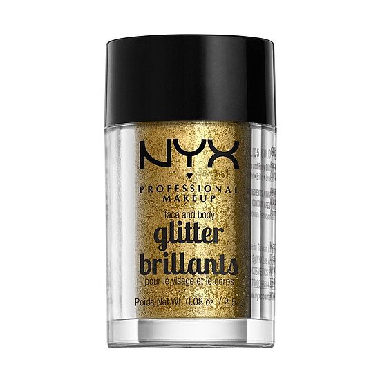 NYX Professional Makeup Face & Body Glitter блёстки для лица и тела 05 Gold 2,5 г